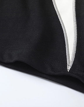 Black & White Y2K Shirt