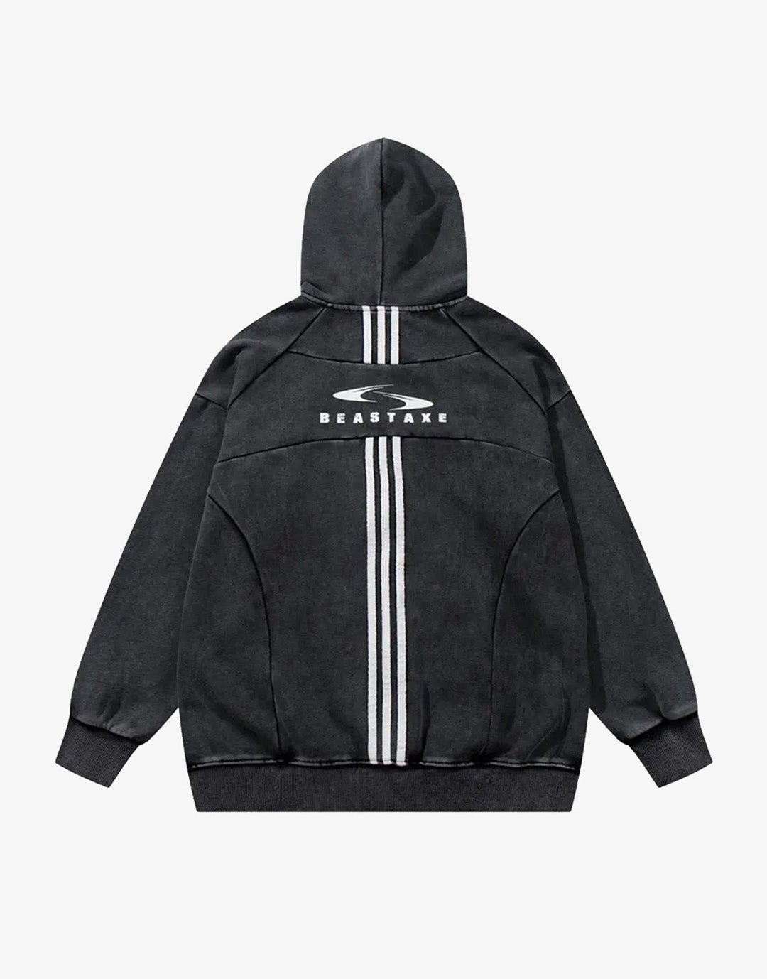 Graphic Zip Up Hoodie Y2K