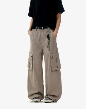 Y2K Khaki Cargo Pants