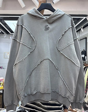 Grey Y2K Hoodie