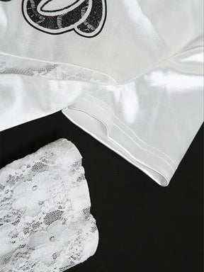 Y2K Velvet Top