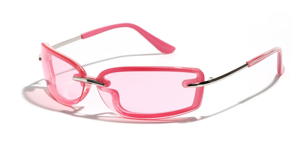 Pink Y2K Sunglasses