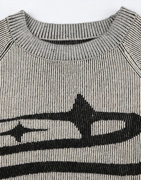 Y2K Long Sleeve Crop Top