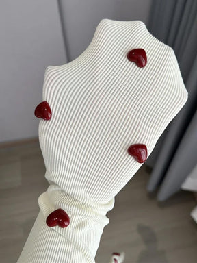 Y2K Heart Tights