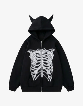 Skeleton Jacket Y2K