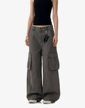 Y2K Khaki Cargo Pants