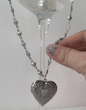 Y2K Silver Necklace