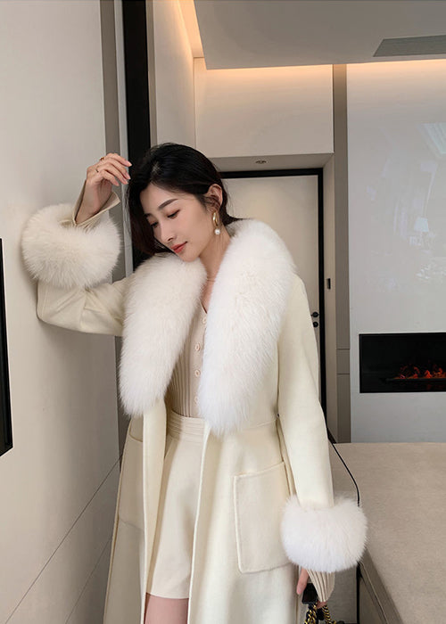 Fur Trim Coat Y2K  Y2K Clothing Store